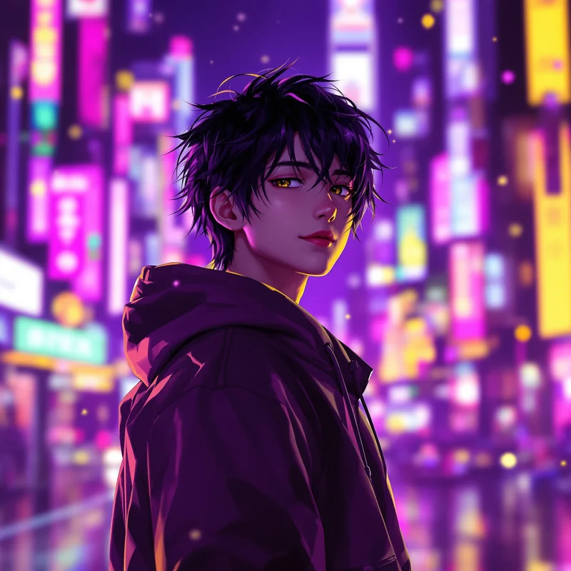 Bachira neon city avatar.