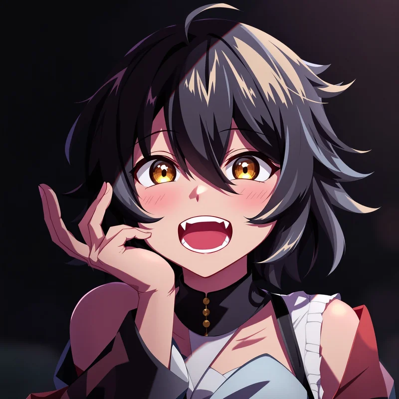 Bachira digital identity icon with expressive anime style capturing bachira reading the game like a story