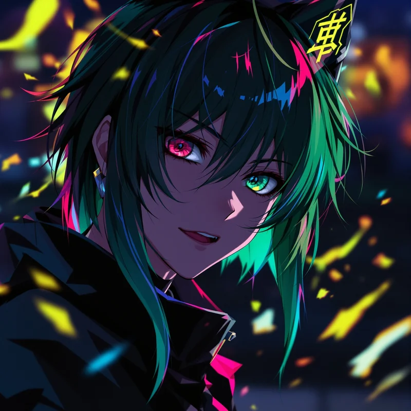 Bachira anime avatar with visual-shock impact and social thumbnail power
