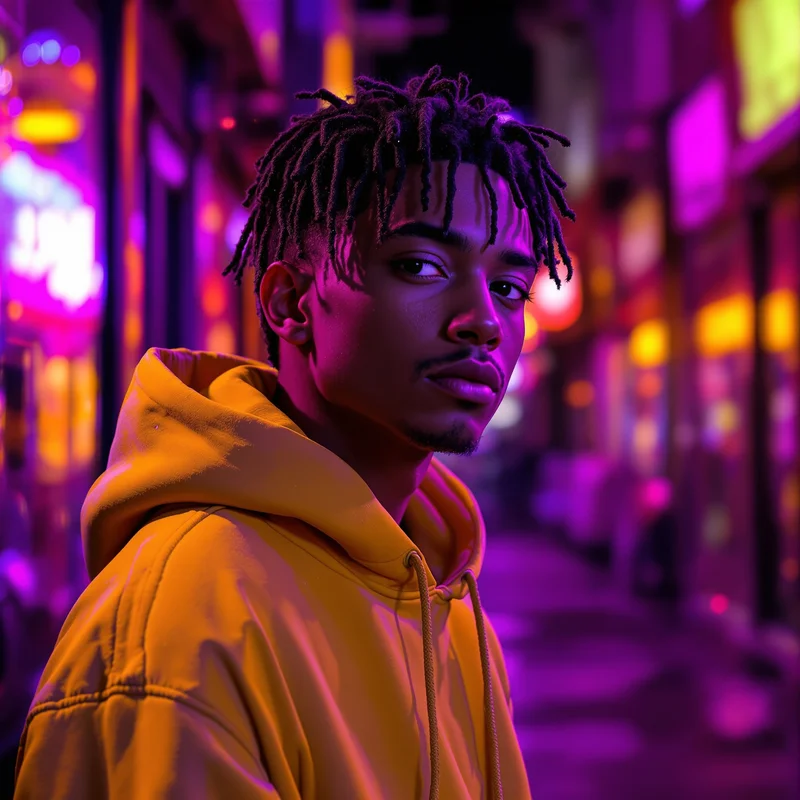 Bachira street neon avatar.