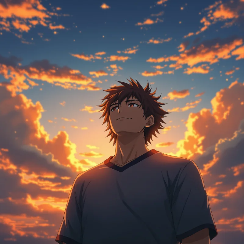 Bachira sunset avatar.
