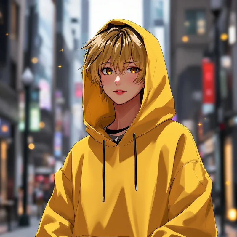 Bachira urban hoodie avatar.