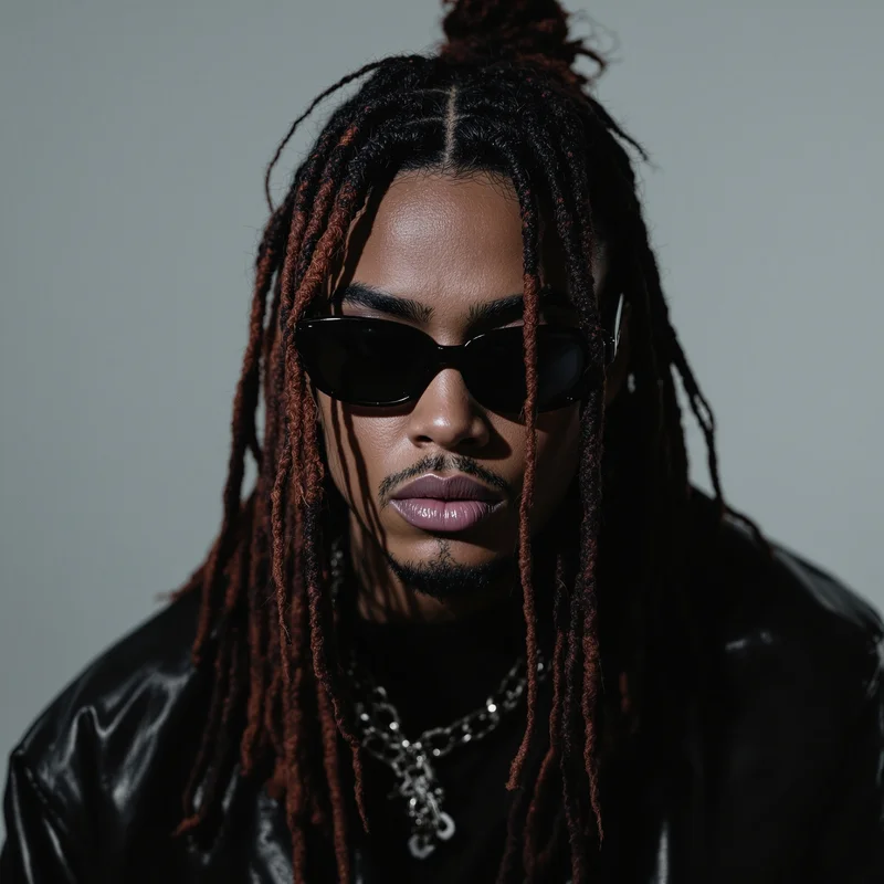 confident profile picture with strong contrast for digital identity