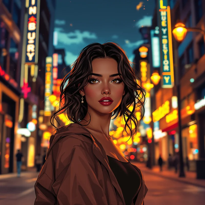 Comic Baddie PFP.