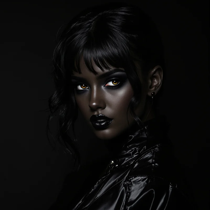 attitude portrait PFP with strong contrast for profile picture use