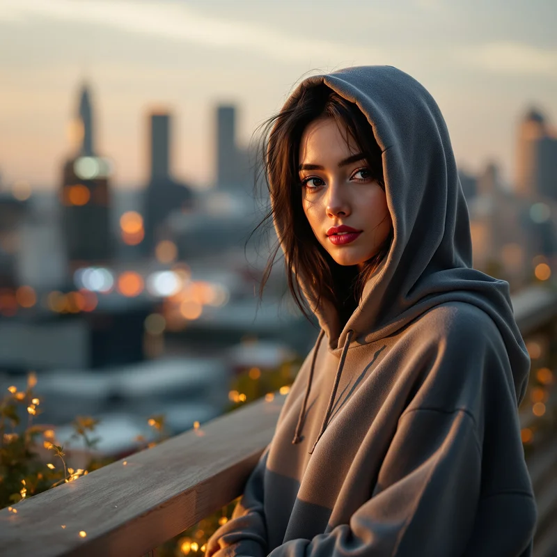 Hoodie Baddie PFP.