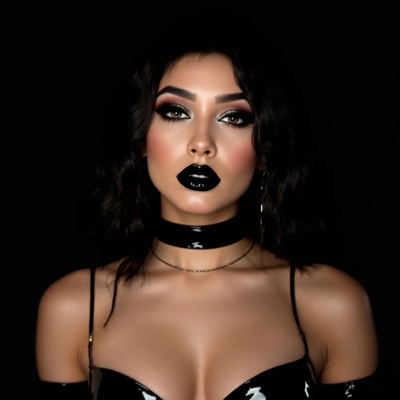 attitude portrait PFP with sharp lighting for digital identity