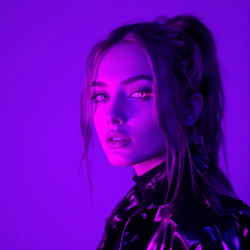 baddie avatar image with dark aesthetic for avatar display