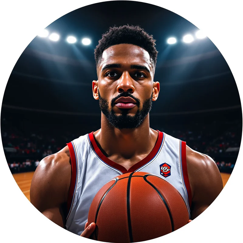 Basketball profile image optimized for recognition