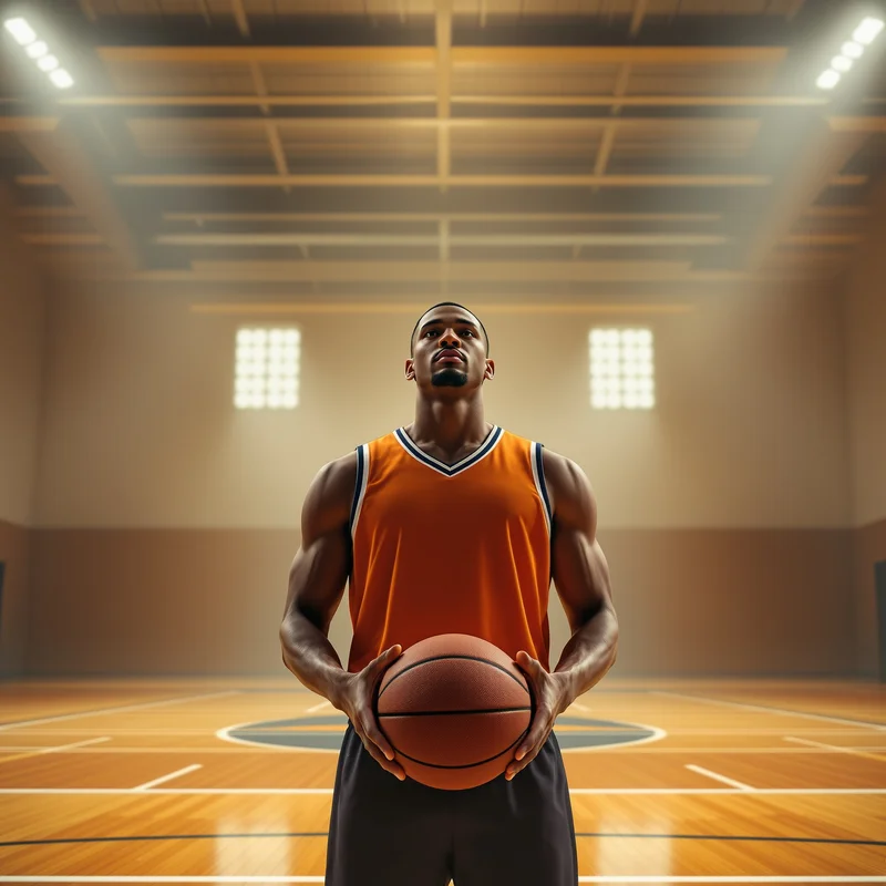 Empty Court Basketball PFP.