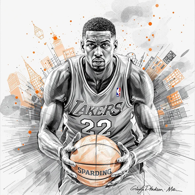Sketch Basketball PFP.