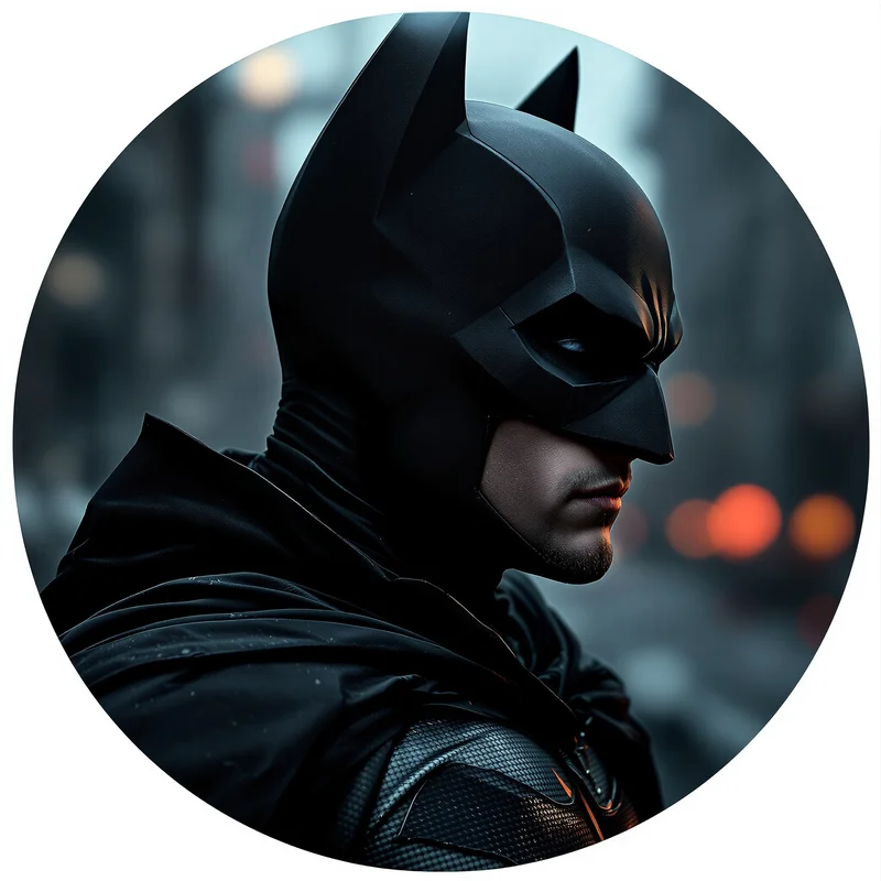 Batman PFP avatar with dark identity and strong recognition