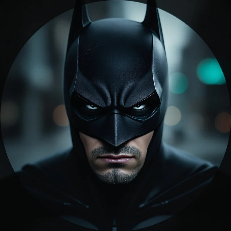 Batman PFP avatar with dark identity and strong recognition
