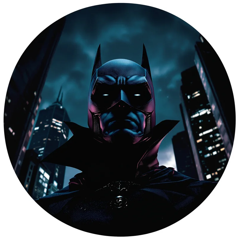Batman profile image optimized for visibility and identity
