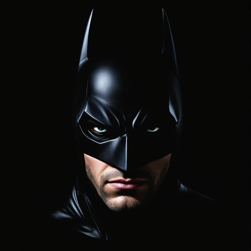 Batman profile image optimized for visibility and identity