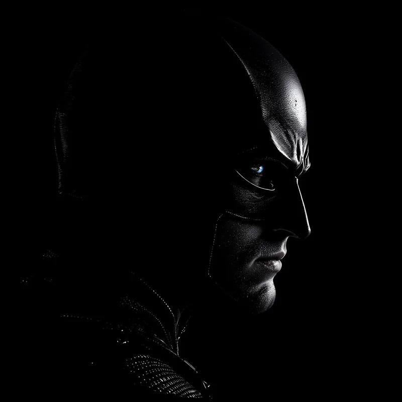 Batman profile image optimized for visibility and identity