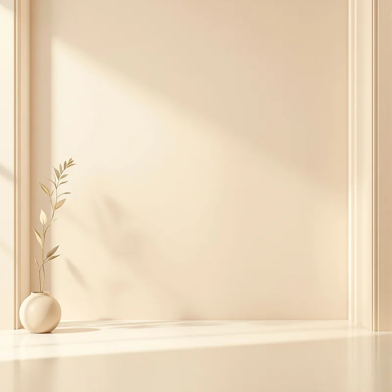 Luminous beige background
