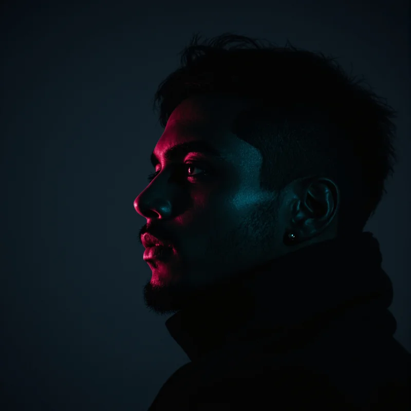 Billie Eilish avatar profile image with moody expression