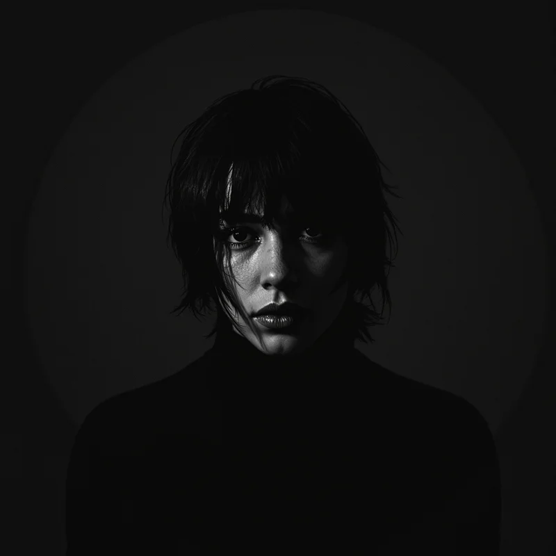 Billie Eilish PFP avatar with dark identity and minimalist presence