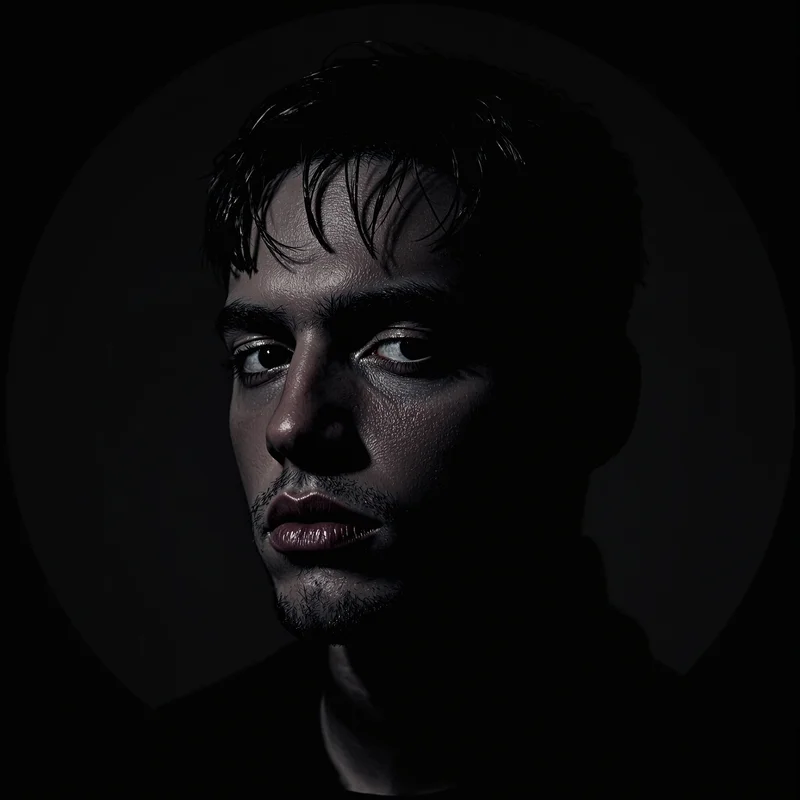 Billie Eilish avatar portrait with calm personality