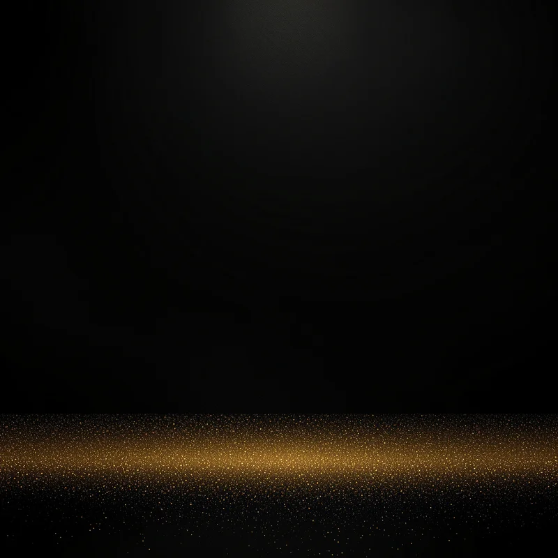 Clean minimal black gold background