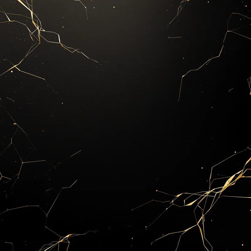 Eternal black gold background