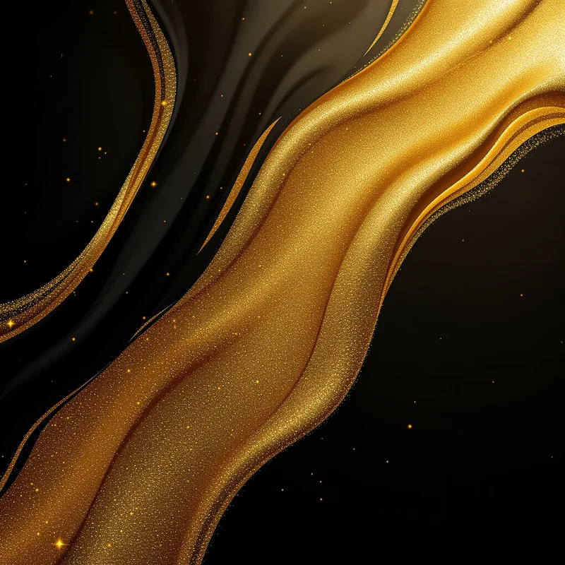 Warm luxury black gold background