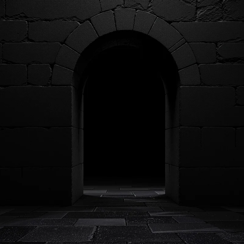 Archway Passage Noir Background