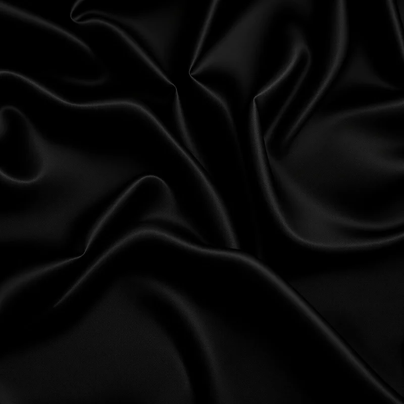 Black Silk Flow Background