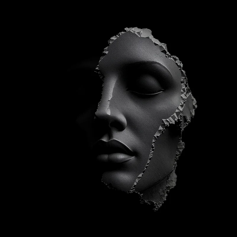 Broken Statue Fragment Background