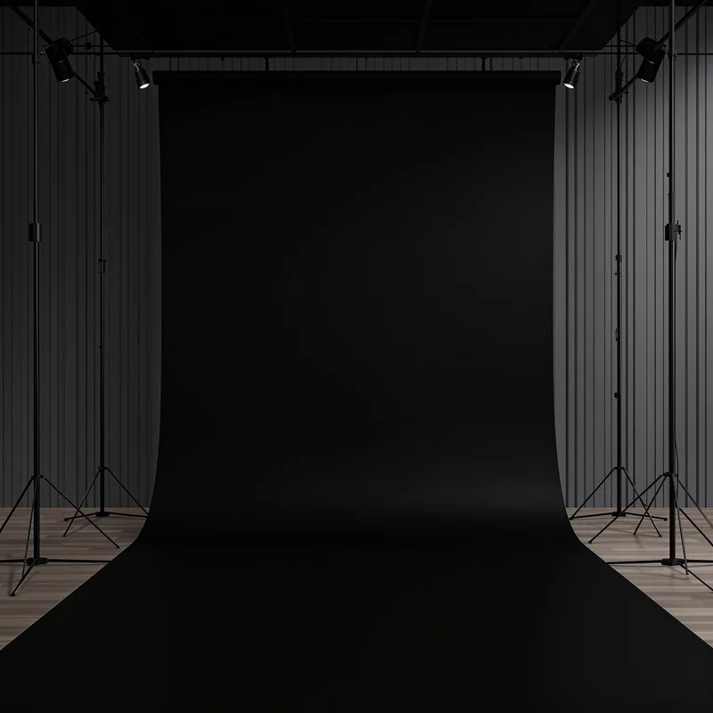 Centered black background