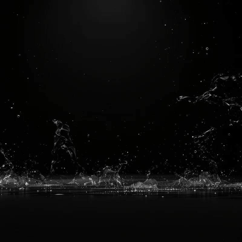 Black background with clean air