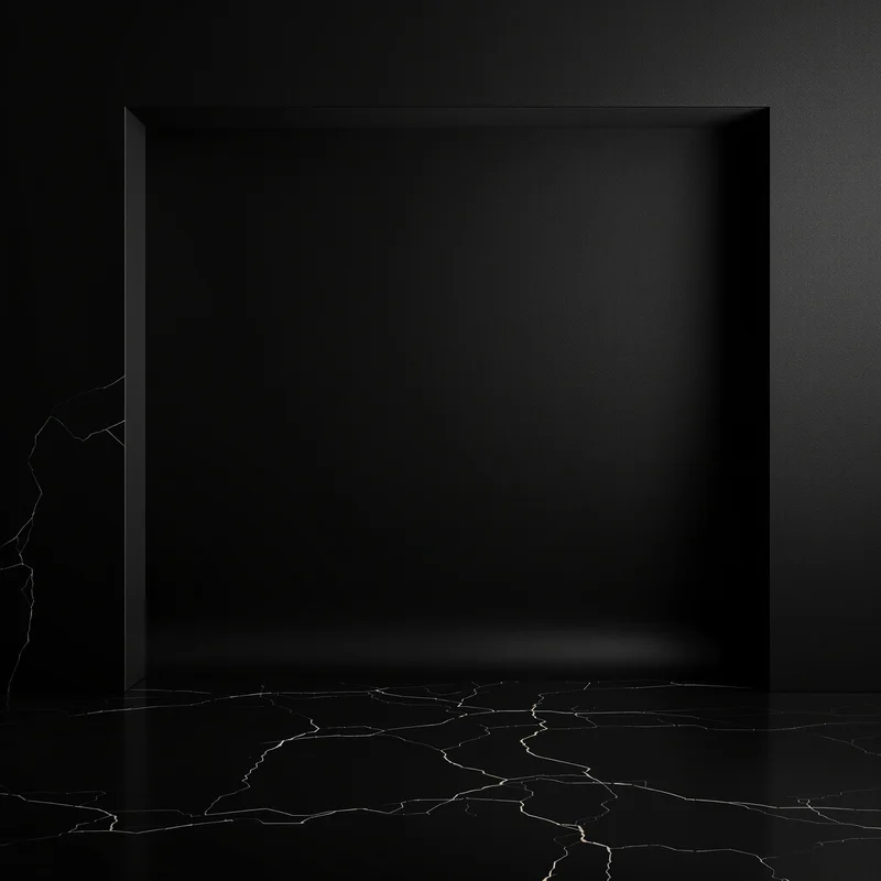 Black background with luxury finish