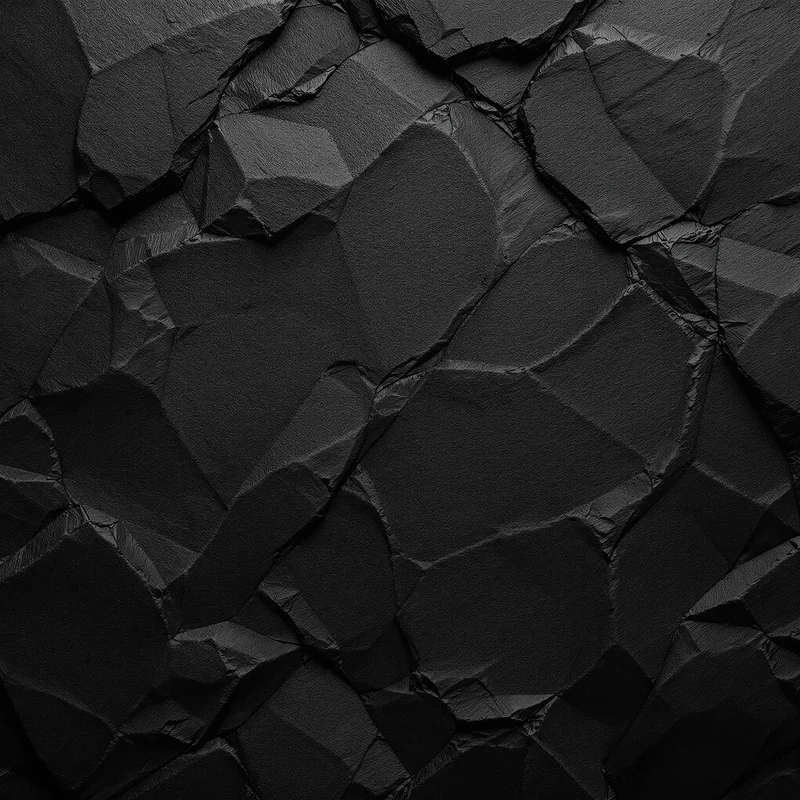 Rough Stone Surface Black Background
