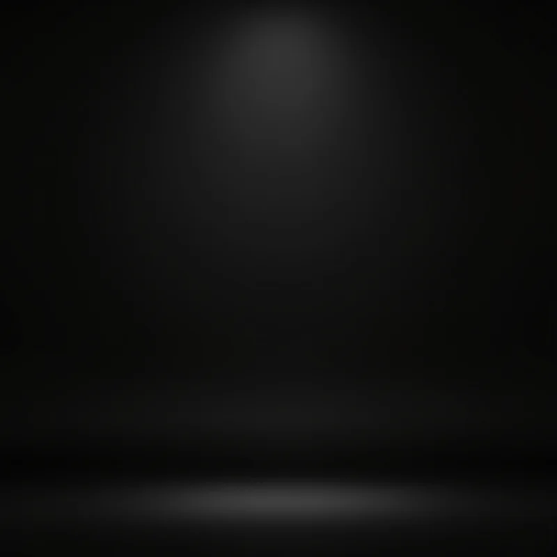 Upper balanced black background