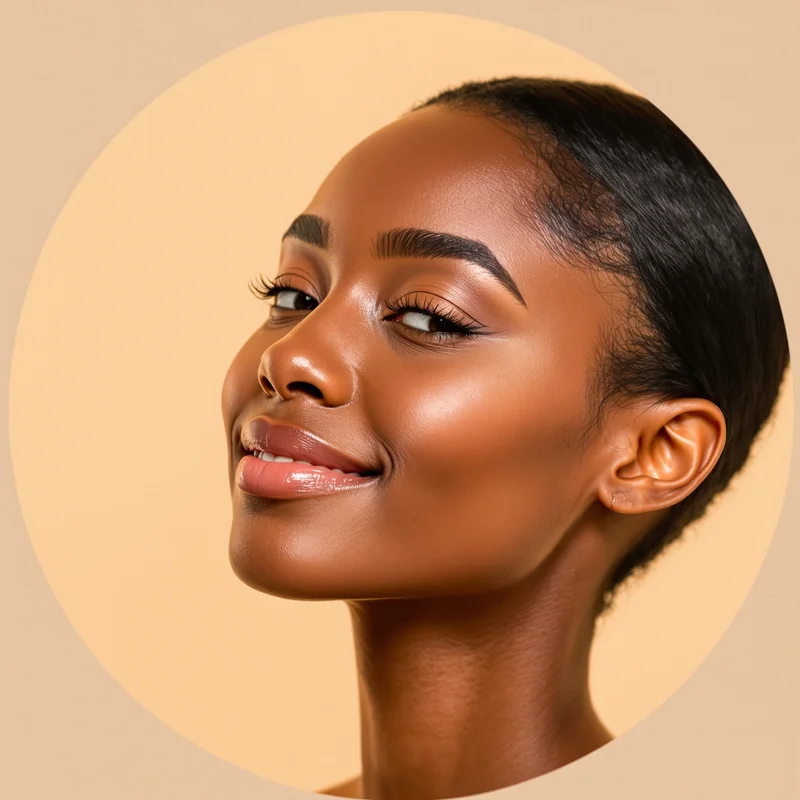 Black Girl PFP with natural tone and identity focus