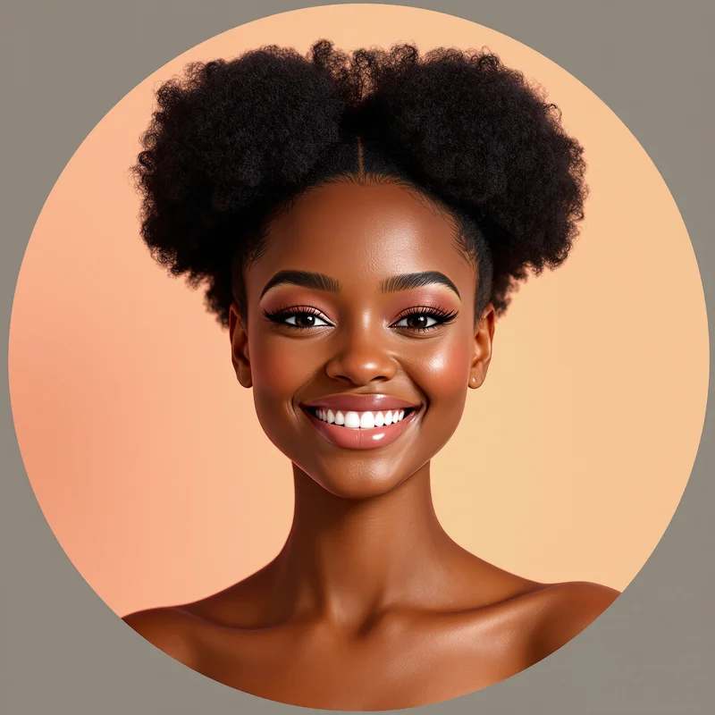 Black Girl PFP avatar with natural identity and strong presence