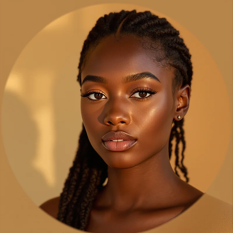 Black Girl PFP avatar with natural identity and strong presence