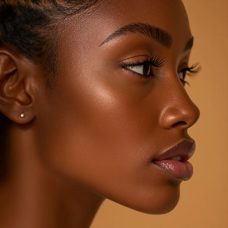 Black Girl PFP with natural tone and identity focus
