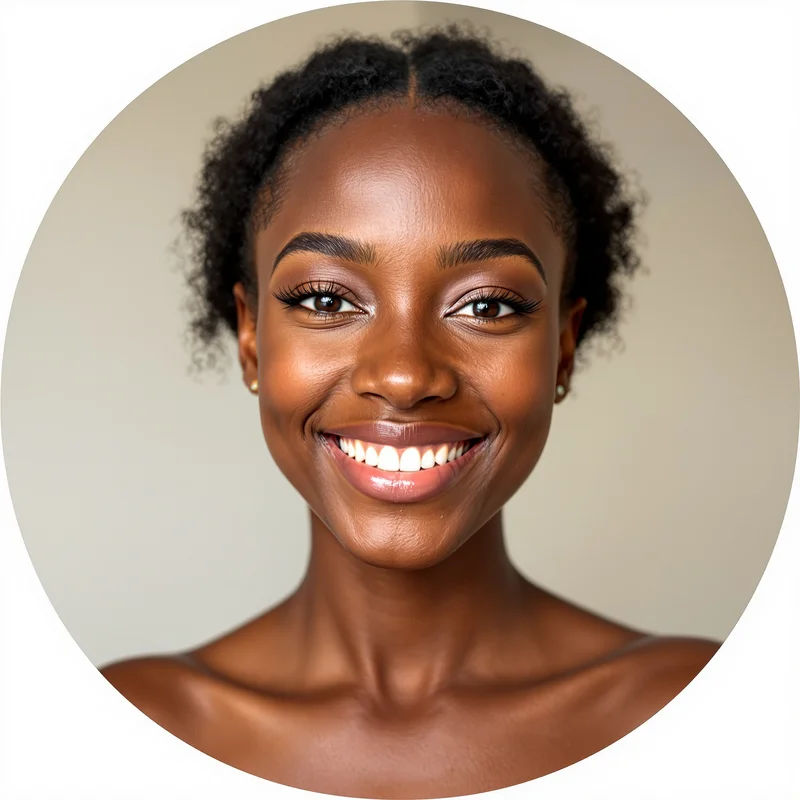 Black Girl avatar portrait with strong identity and warmth