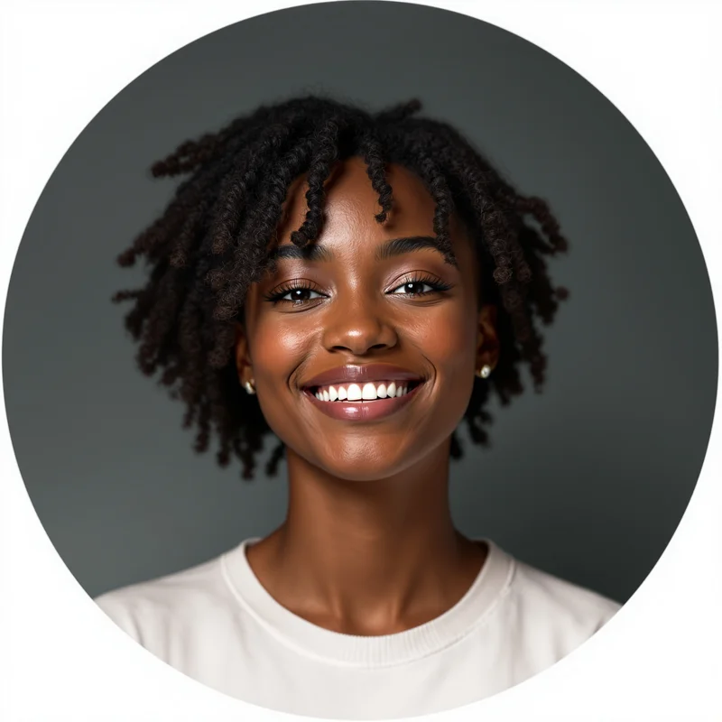 Black Girl PFP avatar with natural identity and strong presence