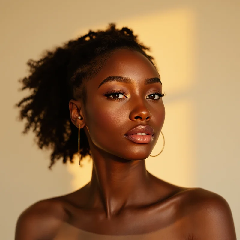 Black Girl PFP avatar with natural identity and strong presence