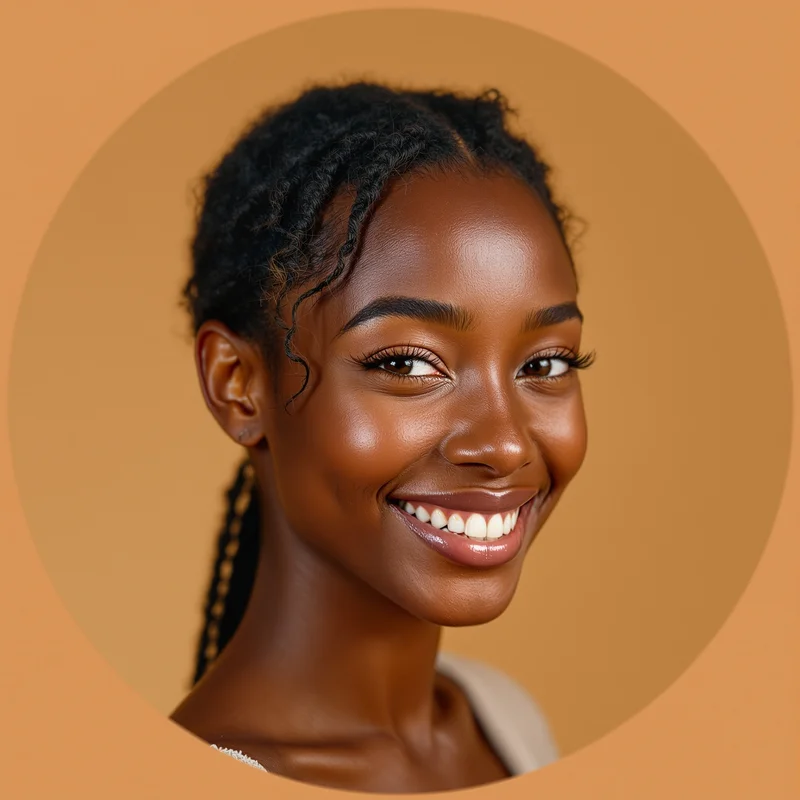 Black Girl PFP avatar with natural identity and strong presence