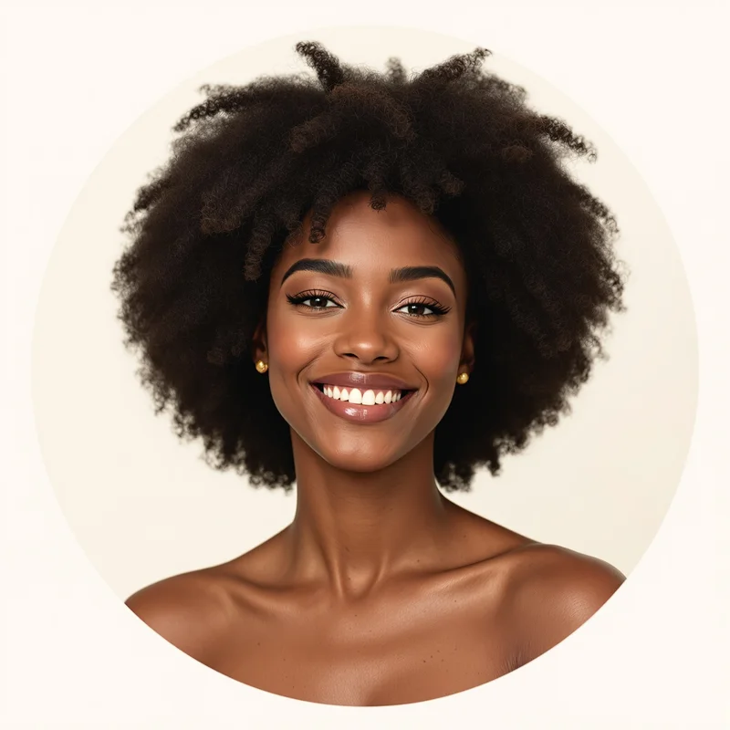 Black Girl profile image optimized for clarity and recognition