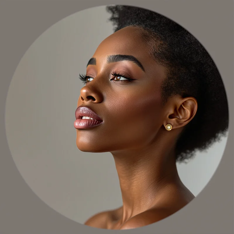 Black Girl profile image optimized for clarity and recognition