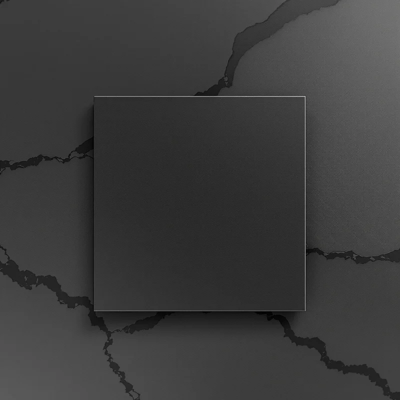 Eternal matte black background
