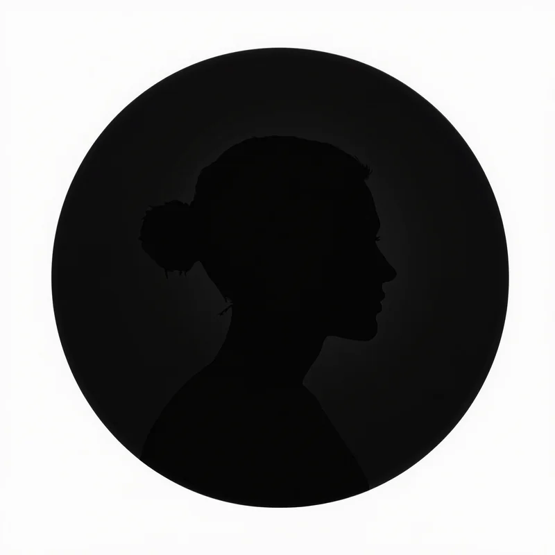 Black avatar portrait with minimal aesthetic and clarity