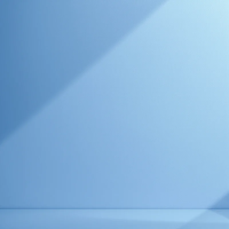 Clean minimal blue white background