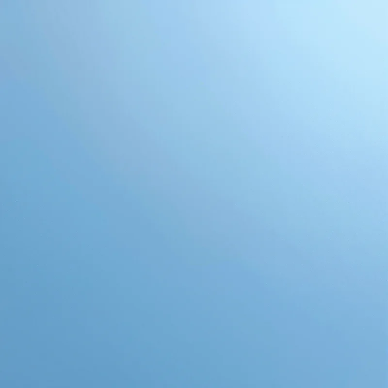 Gentle horizon blue white background