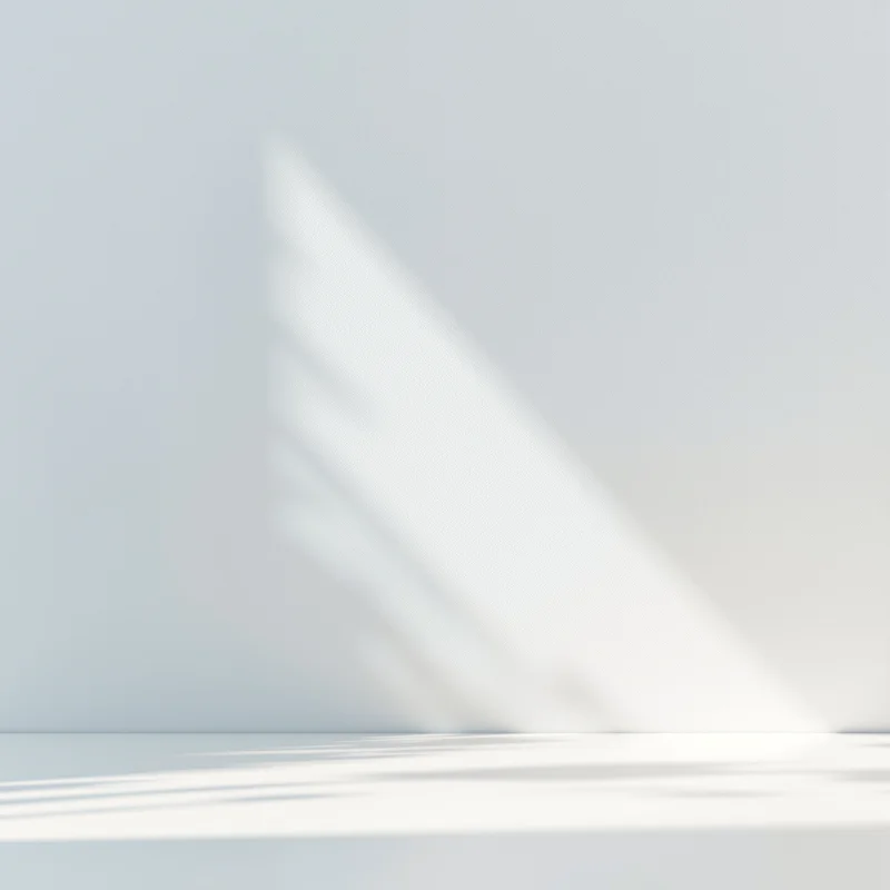 Gentle ivory blue white background